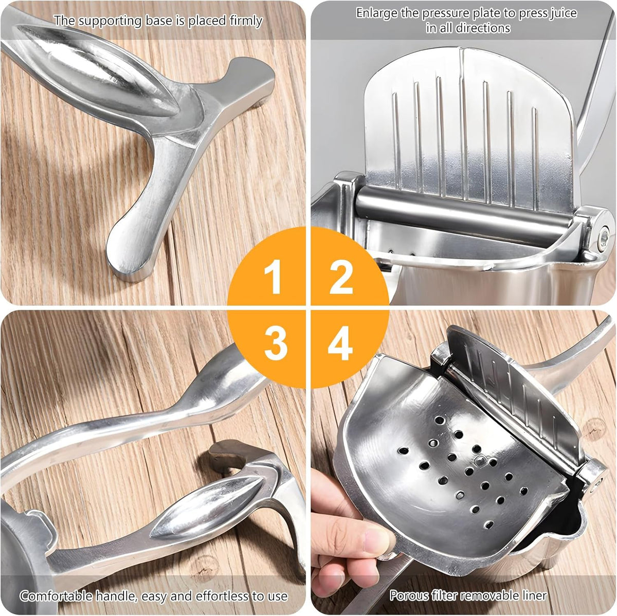 ⚡Stainless Steel Juicer