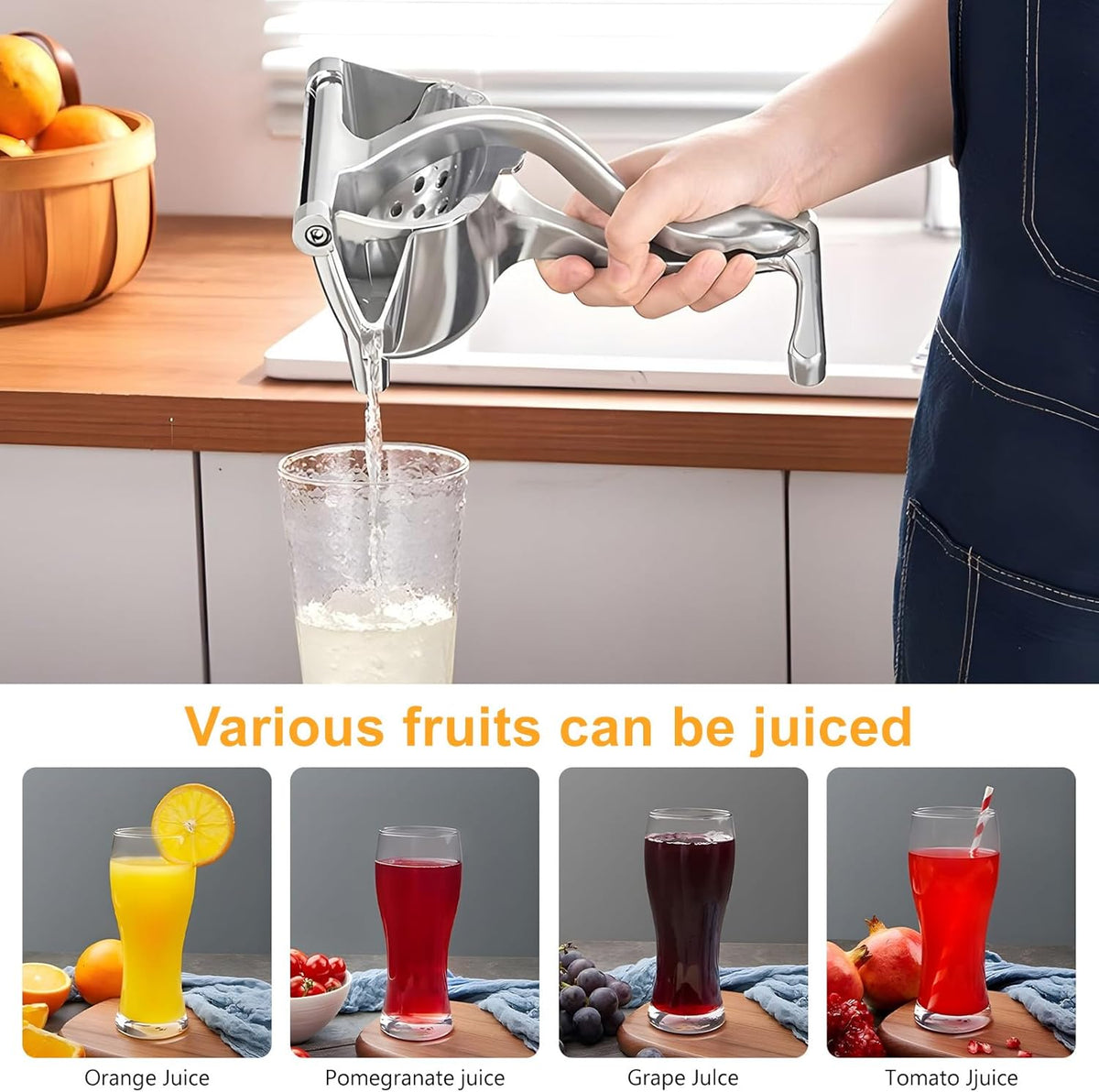⚡Stainless Steel Juicer