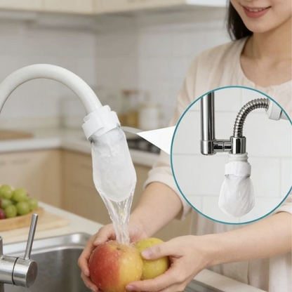💦Anti-Splash Kitchen Faucet Filter for Sediment & Rust Removal