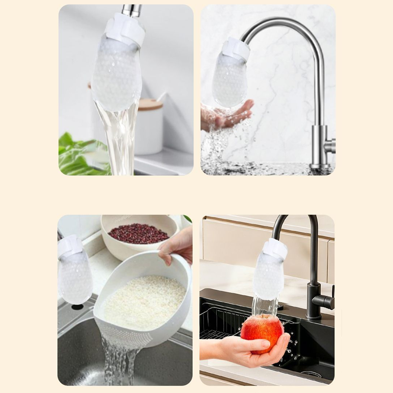 💦Anti-Splash Kitchen Faucet Filter for Sediment & Rust Removal