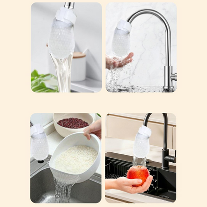 💦Anti-Splash Kitchen Faucet Filter for Sediment & Rust Removal